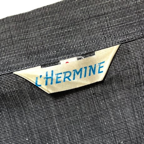 1950〜60's L.HERMINE L/S Shirt Deadstock