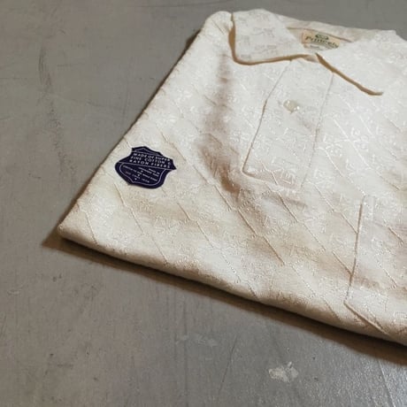 1950〜60's Princely Pullover S/S Shirt Deadstock