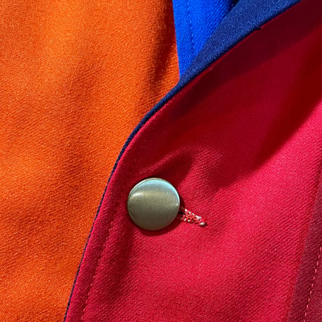 1960's Unknown Fabric&Color Sample Crazy Pattern Tailored Jacket