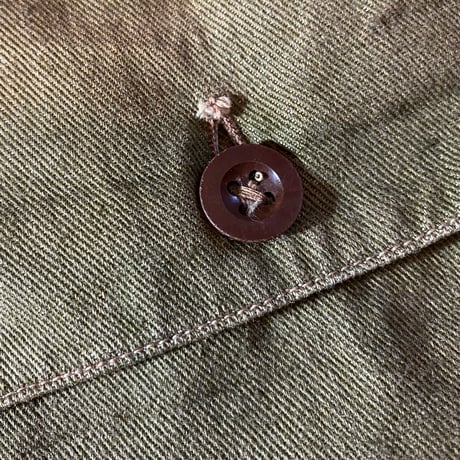 1940's British Army SAS Green Denim Smock