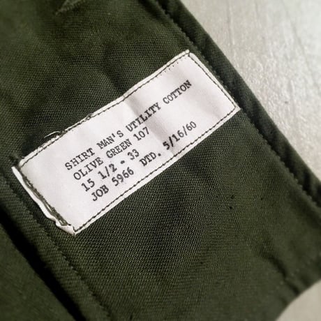 1960's US.ARMY Utility Jacket Deadstock