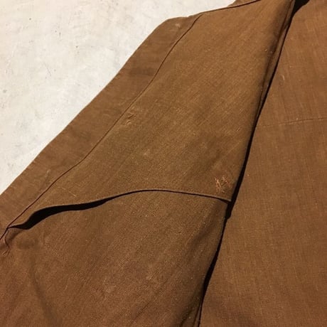 1930's〜 MARUQUE VEUVE MAURIANGE Linen Hunting Jacket