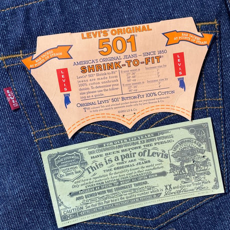 1990's Levi's 501 Denim Pants Deadstock