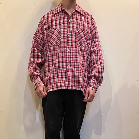 1950's PURITAN Rayon L/S Shirt