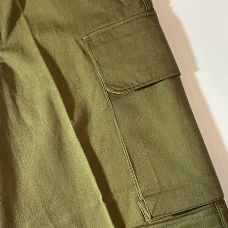1950〜60's French Army M-47 Herringbone Trousers Deadstock