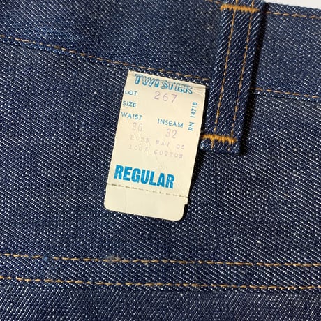 1960's TWISTER Denim Pants Deadstock