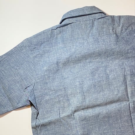 1980's KEY Chambray L/S Shirt Deadstock