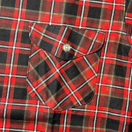 1960's〜 OSHKOSH Flannel L/S Shirt Deadstock