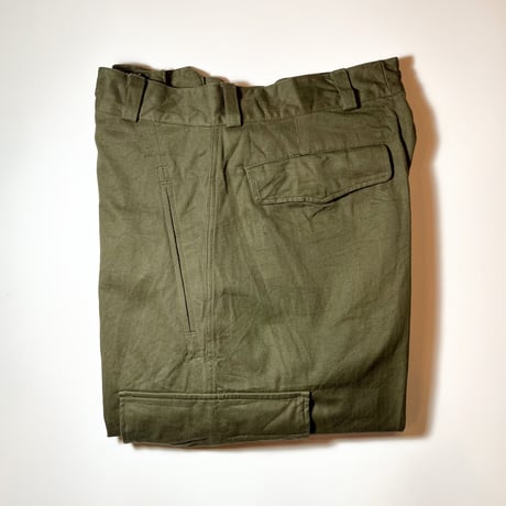 1950〜60's French Army M-47 Herringbone Trousers Deadstock