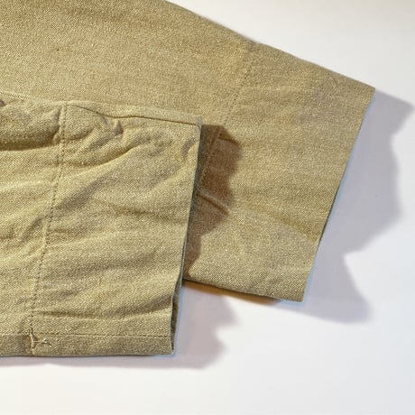 1930〜40's French Unknown Brown Covert Work Jacket