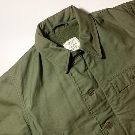1980's US.NAVY A-2  Deck Jacket