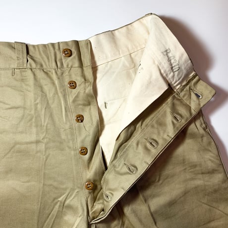 1950's US.ARMY Chino Trousers Deadstock
