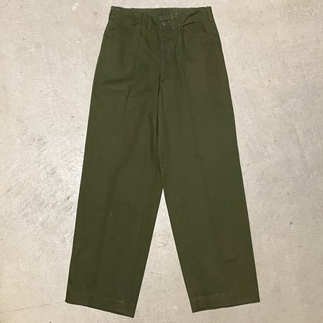 1940's US.NAVY N-3 Cotton Twill Trousers