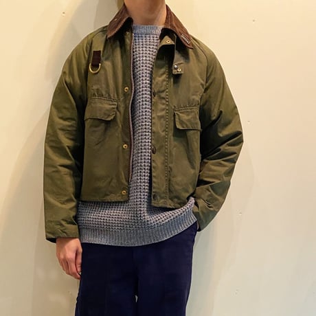 1990's Barbour Spey Oiled Fishing Jacket
