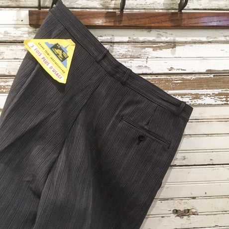1950's LE MONT ST MICHEL Cotton Trousers Deadstock