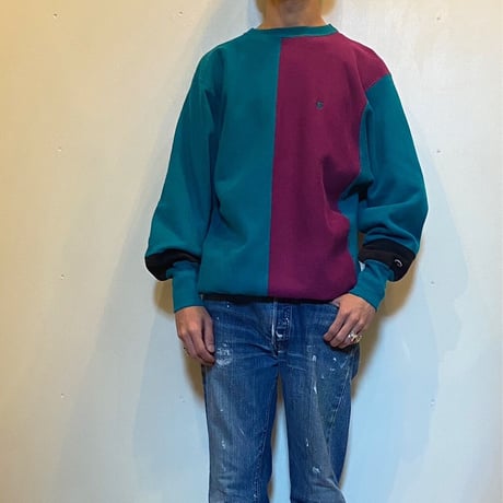 1990's Champion Reverse Weave Crazy Pattern Sweat