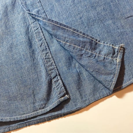 1940〜50's US.NAVY Chambray L/S Shirt