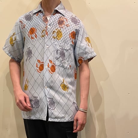 1960's ARROW Rayon S/S Shirt
