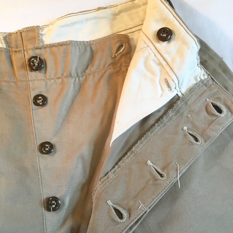 1940's US.ARMY M-43 Chino Trousers | Unwave 1940's US.ARMY M-43 Chino Trousers | Unwave