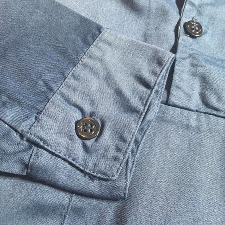 1970's US.NAVY Utility Pullover L/S Shirt Deadstock