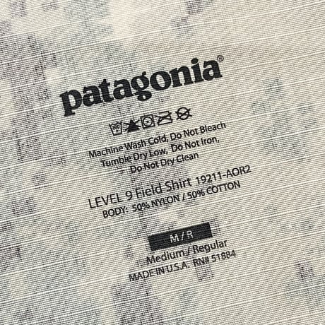 2000's〜 Patagonia PCU Level9 Field Shirt Deadstock