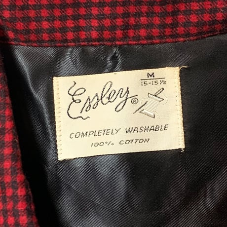 1950〜60's Essley Flannel L/S Shirt Deadstock