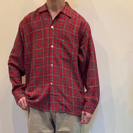 1960's harper Rayon L/S Shirt
