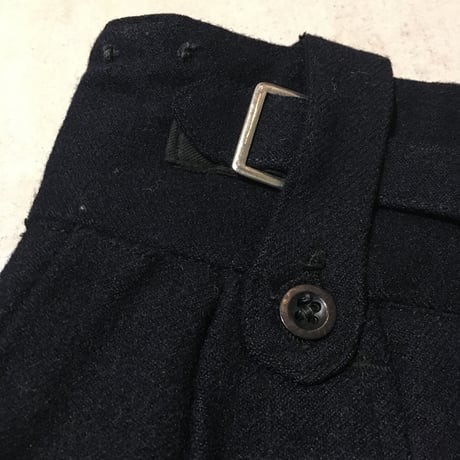 1950〜60's Royal Navy Wool Trousers Deadstock