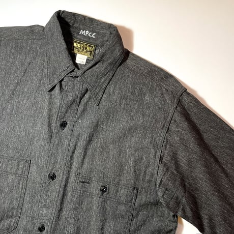 1950's BIG BO Black Chambray L/S Shirt