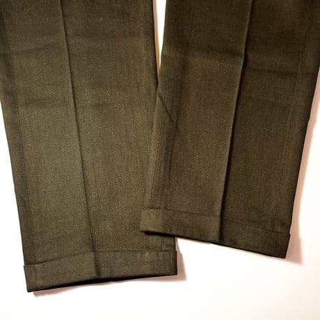1940's Unknown Whipcord Trousers Deadstock