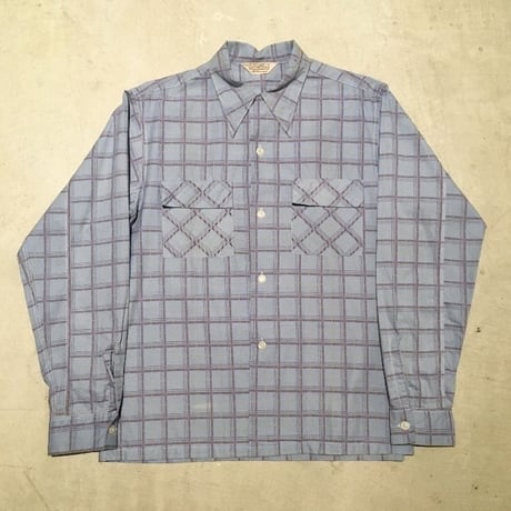 1940〜50's BLOCKS SOUTHLAND L/S Shirt