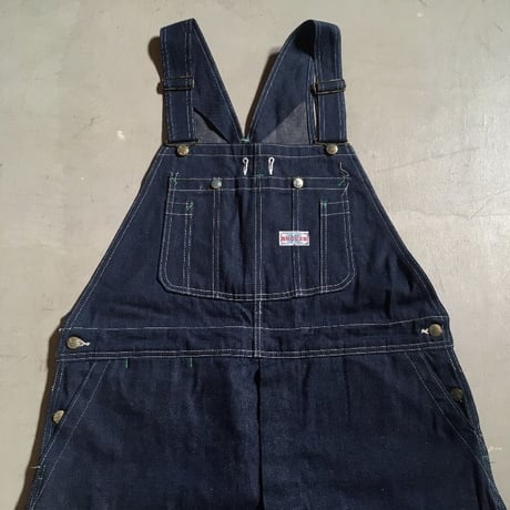 1960's RUGGED Denim Overall Deadstock