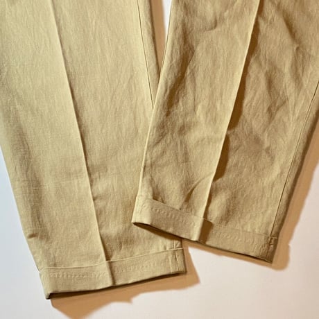 1990's Ralph Lauren Linen Trousers Deadstock