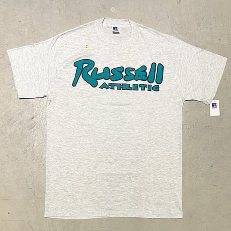 1990's RUSSELL ATHLETIC Printed Tee Deadstock