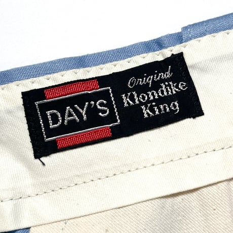 1960's DAY'S Cotton Trousers Deadstock
