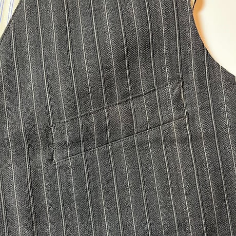 1950's French Unknown Stripe Vest Deadstock
