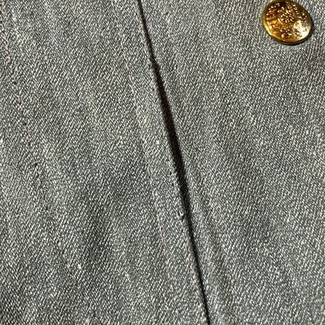 1940's〜 CARTER'S Green Covert Shop Coat Deadstock