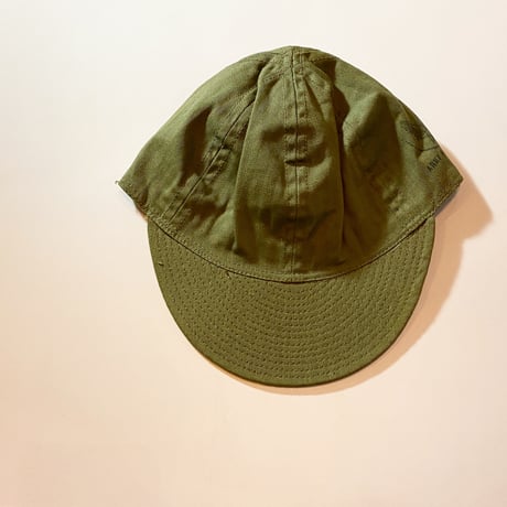 1940's USAAF A-3 Herringbone Cap Deadstock