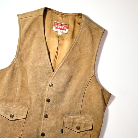 1970's Levi's Suede Leather Vest