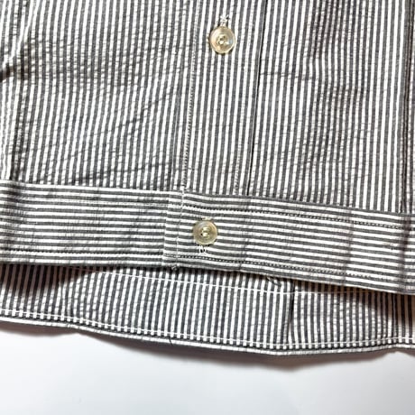 1960's GOLDEN AWARD Seersucker S/S Shirt Deadstock