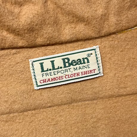 1980's L.L.Bean Chamois Cloth L/S Shirt