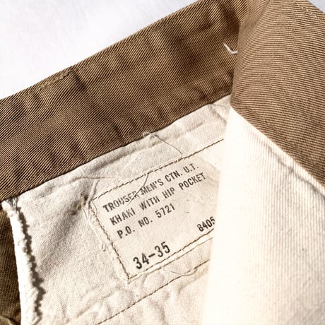 1950's USMC Chino Trousers