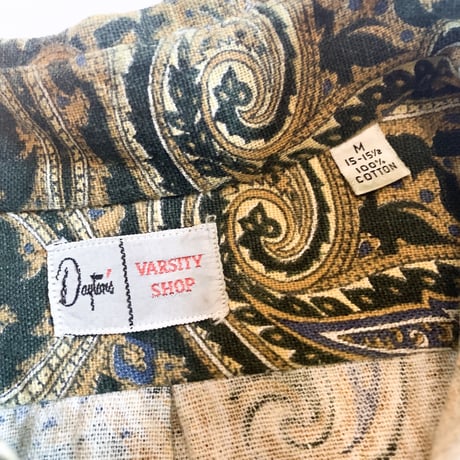 1960's VARSITY SHOP L/S Shirt