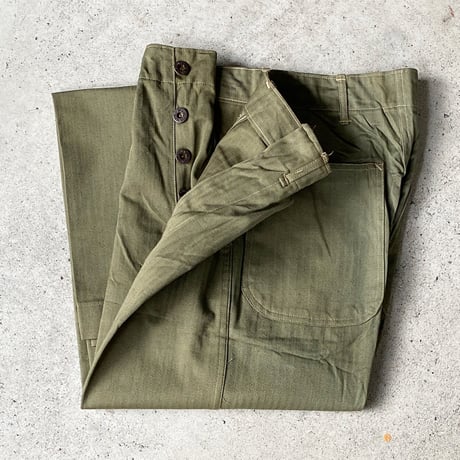 1940's USMC P-41 Herringbone Trousers Deadstock