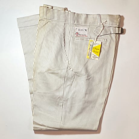 1960's L.C.ISAACS&CO.INC. Cotton Trousers Deadstock