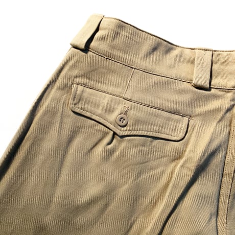 1950〜60's French Army M-52 Chino Trousers Deadstock
