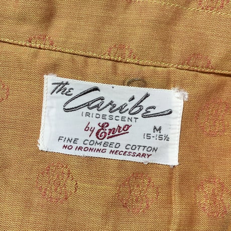 1960's The Caribe L/S Shirt Deadstock