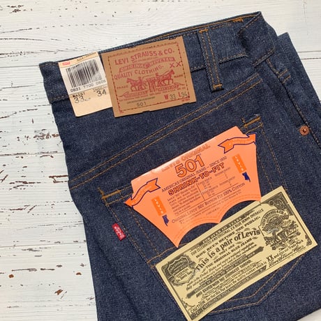 1980's Levi's 501 Denim Pants Deadstock