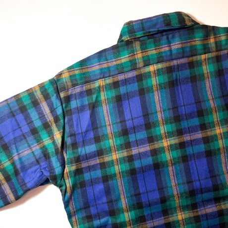 1980's FIVE BROTHER Heavy Flannel L/S Shirt Deadstock