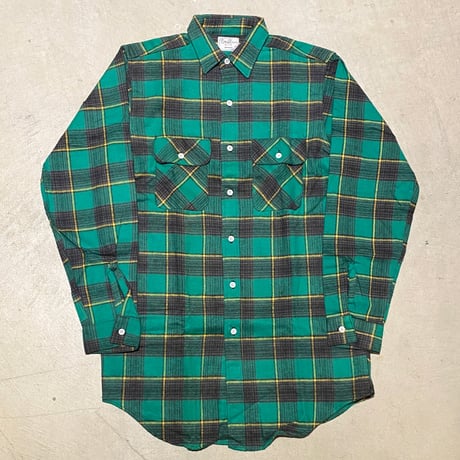 1960's Roomy Richard Heavy Flannel L/S Shirt Deadstock